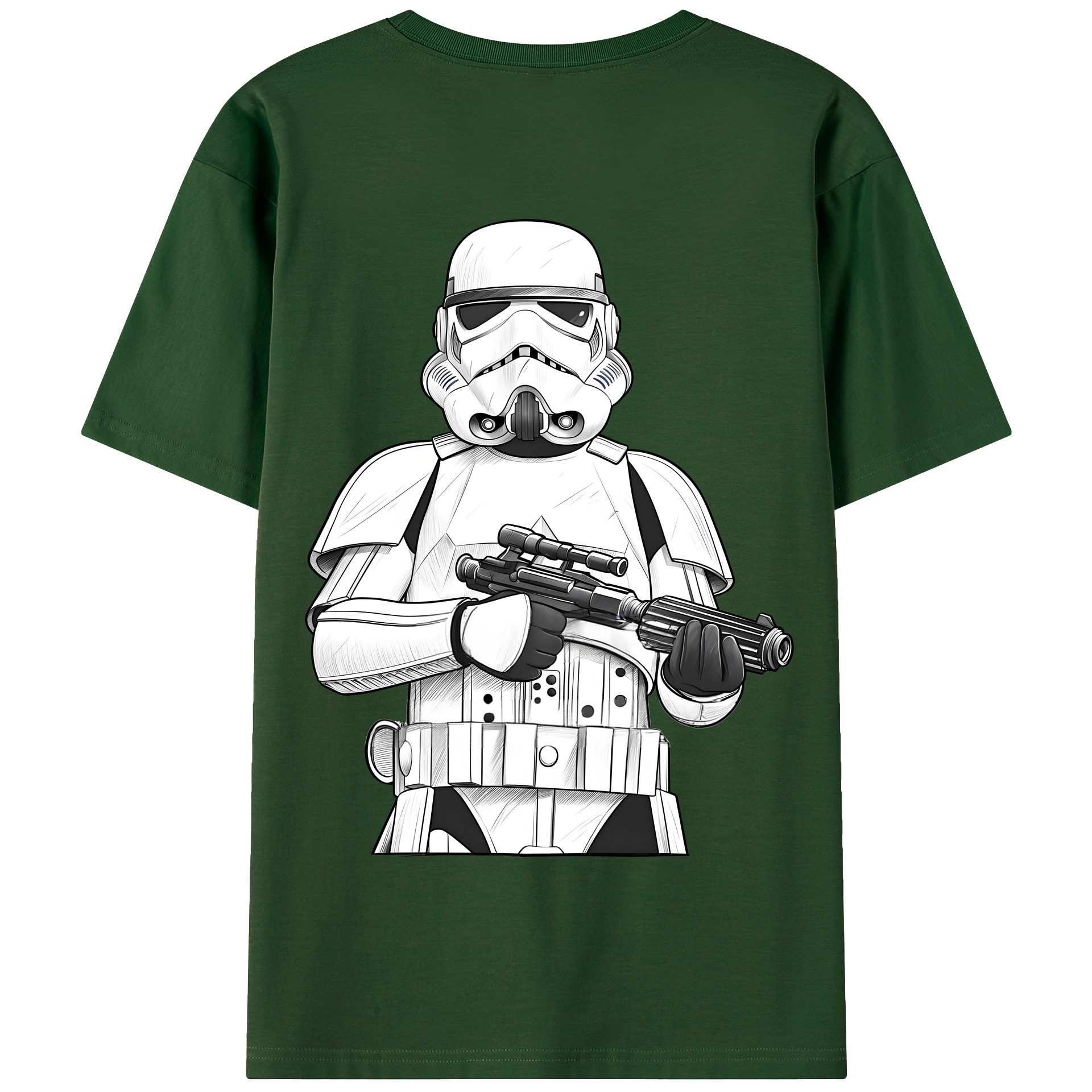 （画像用） スター・ウォーズ Star Wars 綿100％半袖Tシャツ（背面プリント）